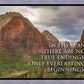 Everlasting Beginnings Motivisional Poster
