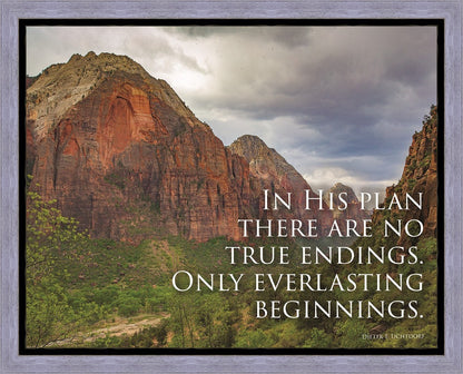 Everlasting Beginnings Motivisional Poster