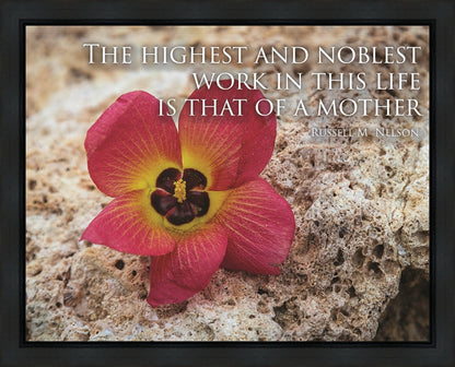 That of a Mother Motivisional Poster