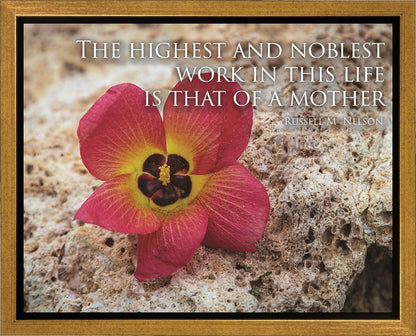 That of a Mother Motivisional Poster