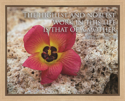 That of a Mother Motivisional Poster