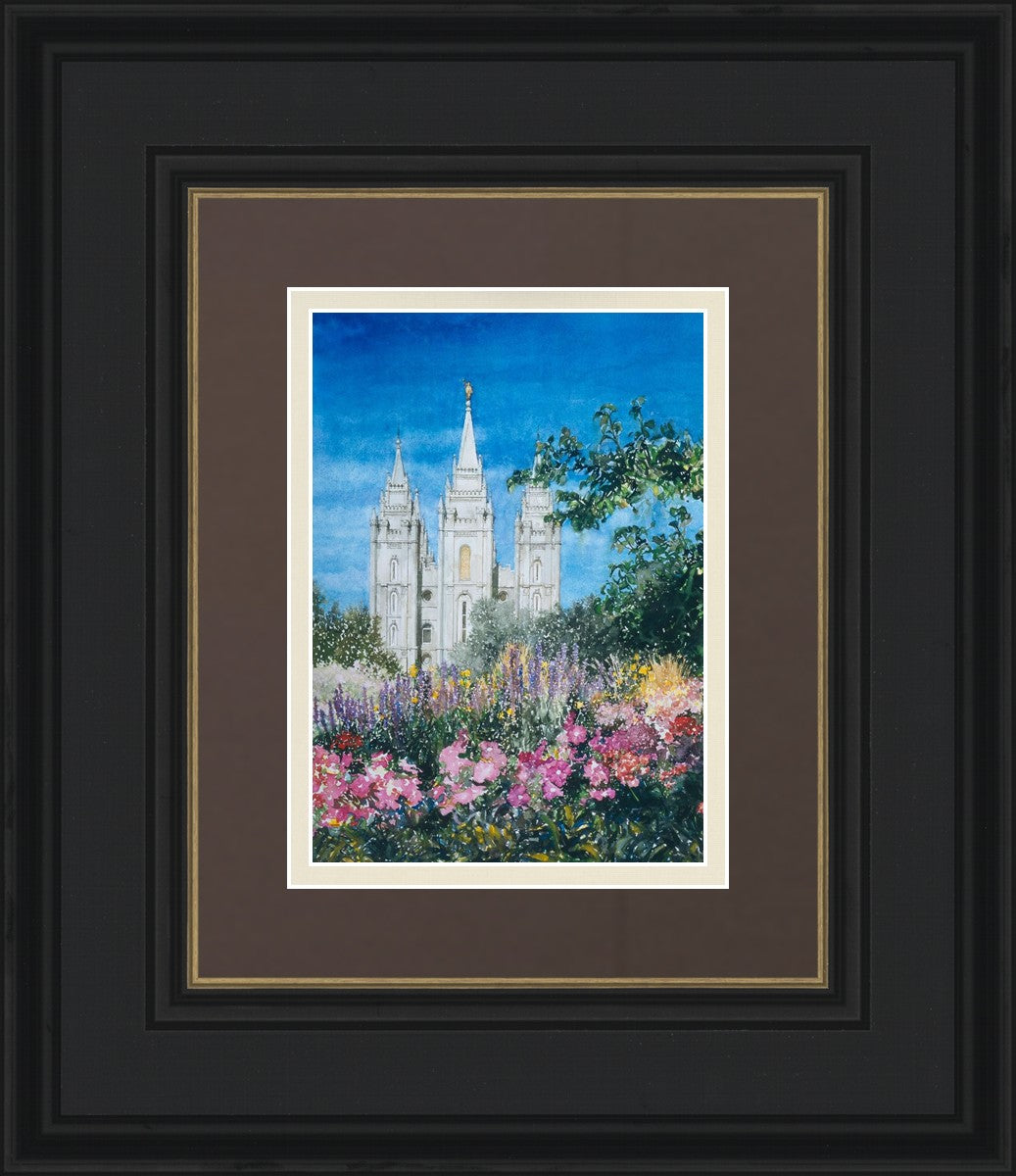 Salt Lake Temple in Summer