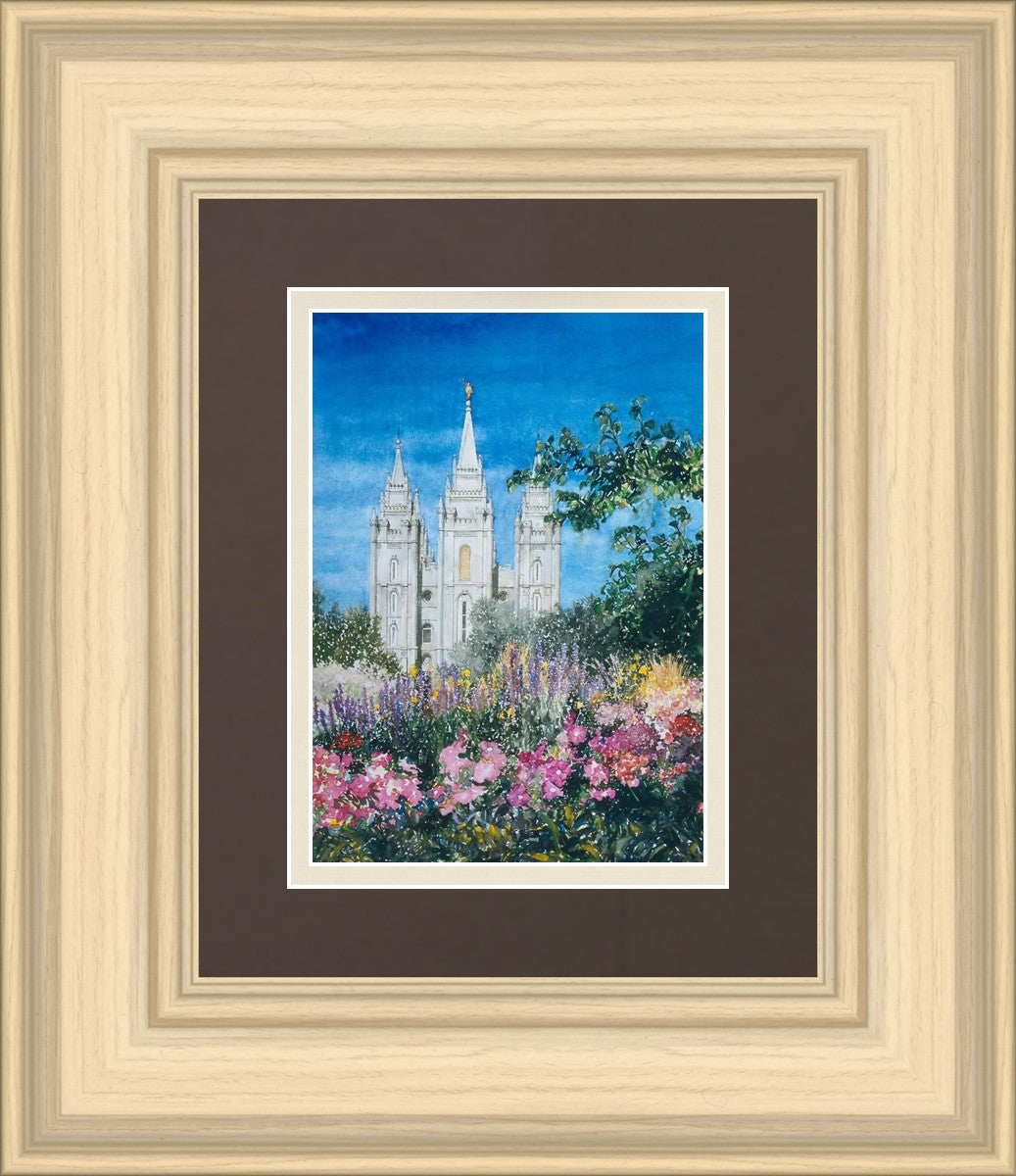 Salt Lake Temple in Summer