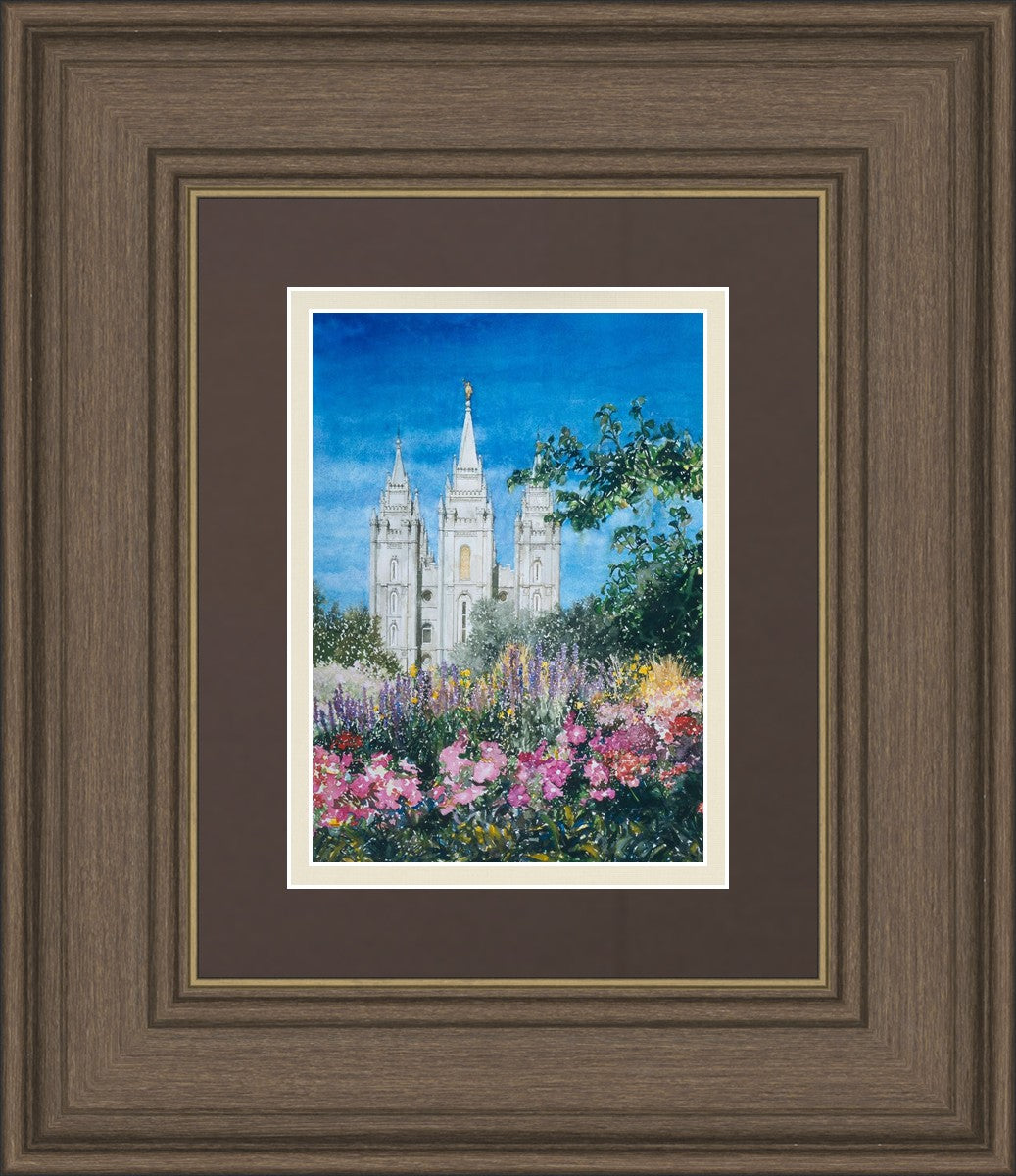 Salt Lake Temple in Summer