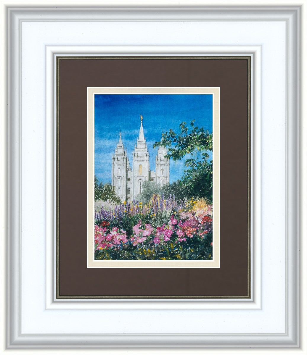 Salt Lake Temple in Summer