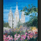 Salt Lake Temple in Summer