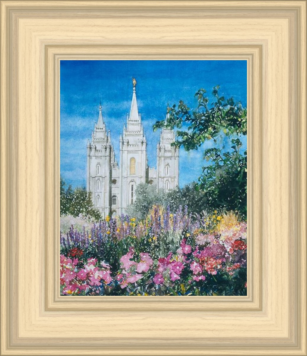 Salt Lake Temple in Summer