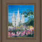 Salt Lake Temple in Summer