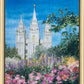 Salt Lake Temple in Summer