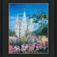 Salt Lake Temple in Summer