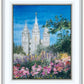 Salt Lake Temple in Summer