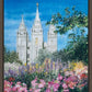 Salt Lake Temple in Summer