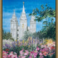 Salt Lake Temple in Summer