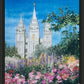 Salt Lake Temple in Summer