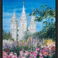 Salt Lake Temple in Summer