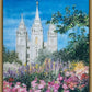 Salt Lake Temple in Summer