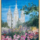 Salt Lake Temple in Summer