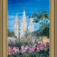Salt Lake Temple in Summer