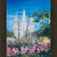 Salt Lake Temple in Summer