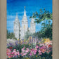 Salt Lake Temple in Summer