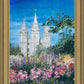 Salt Lake Temple in Summer