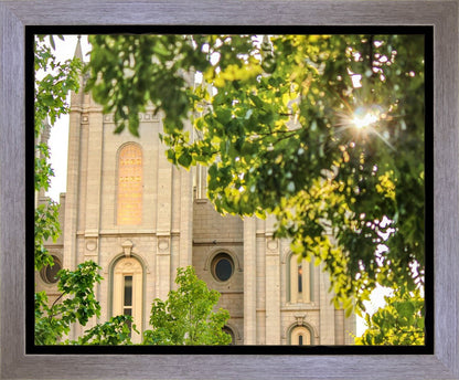 Salt Lake Brilliant Light Gallery Wrap