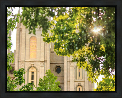 Salt Lake Brilliant Light Gallery Wrap