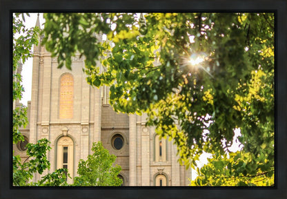 Salt Lake Brilliant Light Gallery Wrap