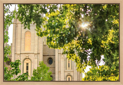 Salt Lake Brilliant Light Gallery Wrap