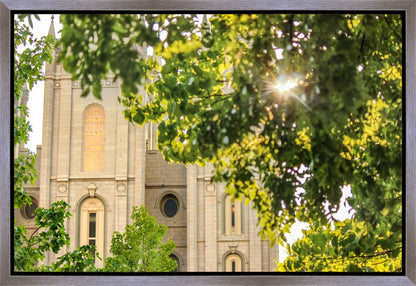 Salt Lake Brilliant Light Gallery Wrap