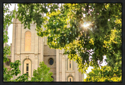 Salt Lake Brilliant Light Gallery Wrap