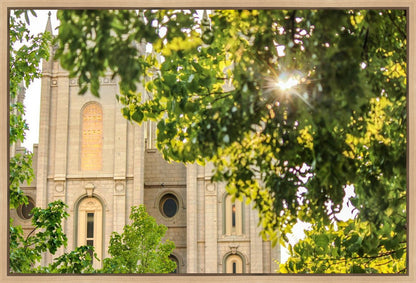 Salt Lake Brilliant Light Gallery Wrap