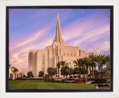 Gilbert Temple Descending Blessings Gallery Wrap