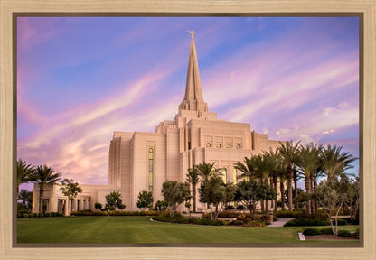 Gilbert Temple Descending Blessings Gallery Wrap