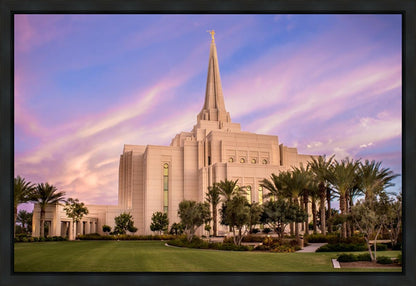 Gilbert Temple Descending Blessings Gallery Wrap