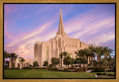Gilbert Temple Descending Blessings Gallery Wrap