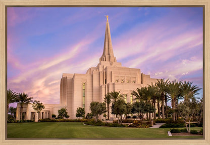 Gilbert Temple Descending Blessings Gallery Wrap