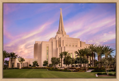 Gilbert Temple Descending Blessings Gallery Wrap