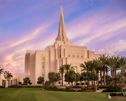 Gilbert Temple Descending Blessings Gallery Wrap