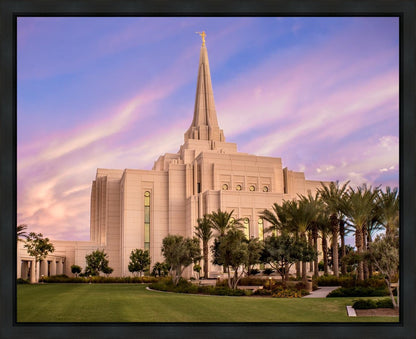Gilbert Temple Descending Blessings Gallery Wrap