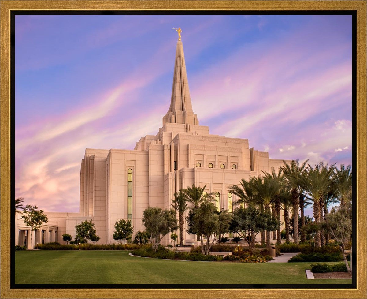 Gilbert Temple Descending Blessings Gallery Wrap