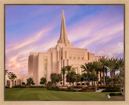 Gilbert Temple Descending Blessings Gallery Wrap