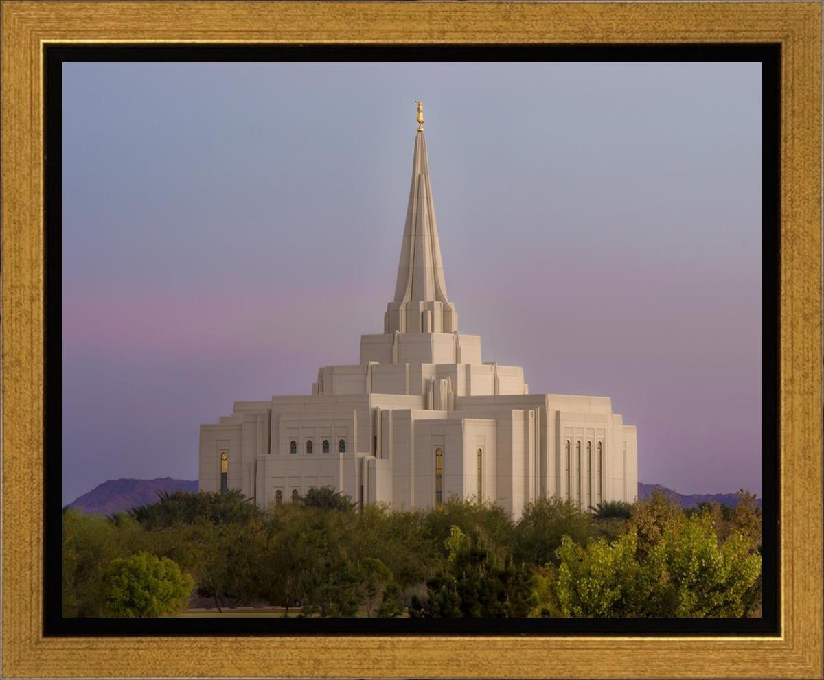 Gilbert Temple Desert Beacon Gallery Wrap