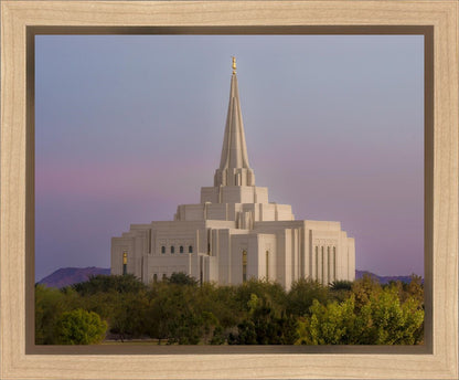 Gilbert Temple Desert Beacon Gallery Wrap
