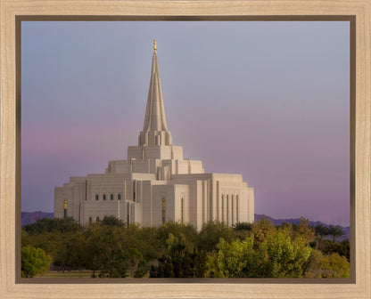 Gilbert Temple Desert Beacon Gallery Wrap