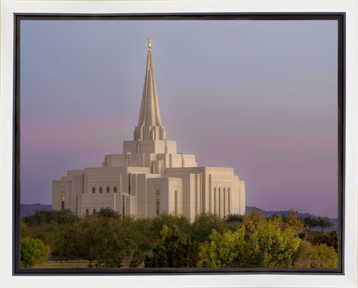 Gilbert Temple Desert Beacon Gallery Wrap