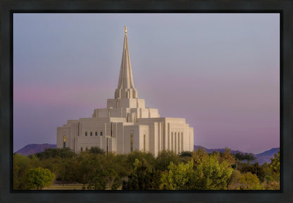 Gilbert Temple Desert Beacon Gallery Wrap