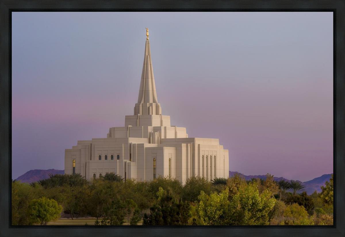Gilbert Temple Desert Beacon Gallery Wrap