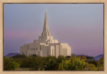 Gilbert Temple Desert Beacon Gallery Wrap
