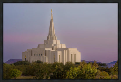 Gilbert Temple Desert Beacon Gallery Wrap